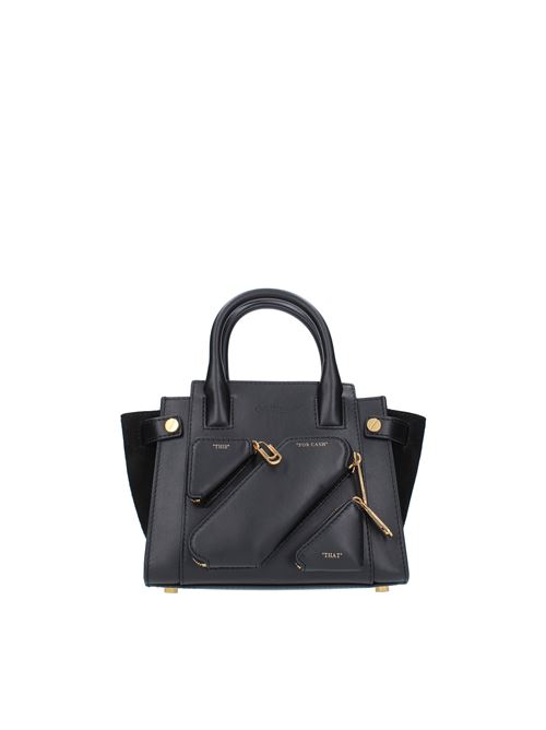 City leather tote bag OFF-WHITE | OWNA207S23LEA001NERO